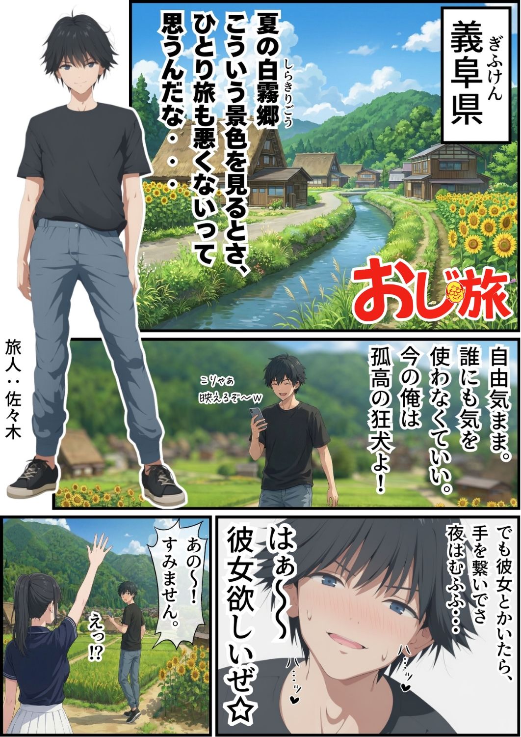 【義阜編】おじさん、私を旅に連れてって_1