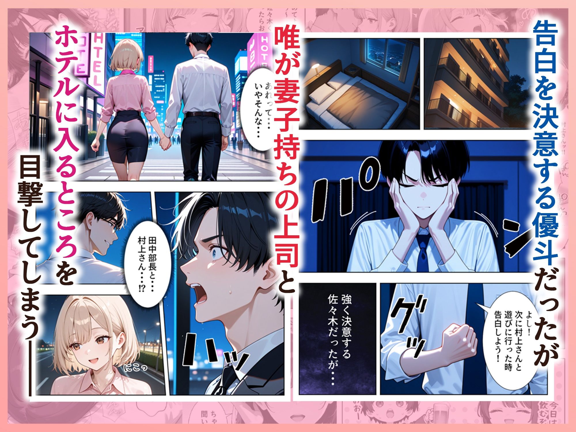 新卒入社した俺の社内恋愛事情-〜純情先輩と小悪魔同期ちゃん〜_3