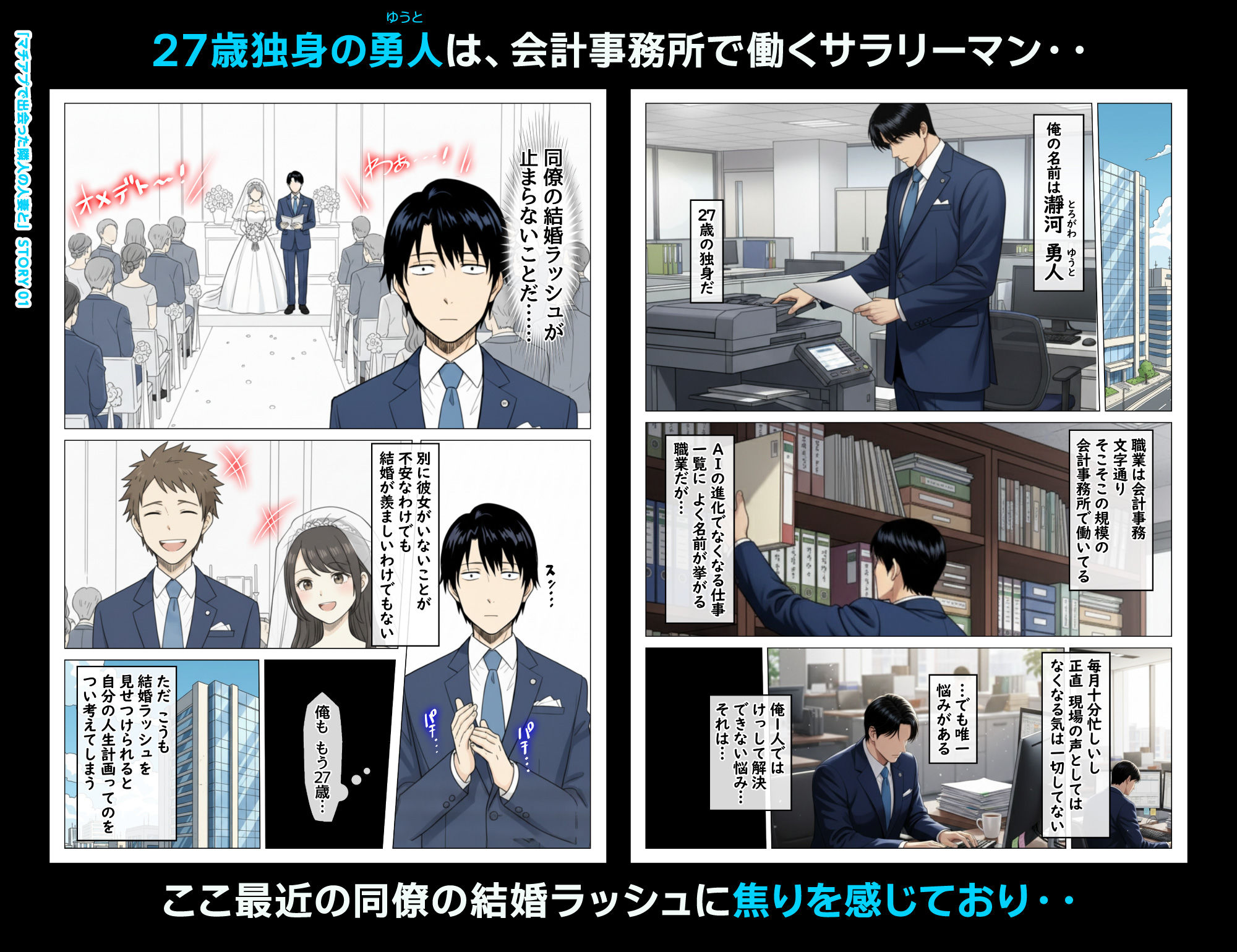 マッチングアプリで出会ったむちむち美女が、まさかの隣人で人妻だった件_1