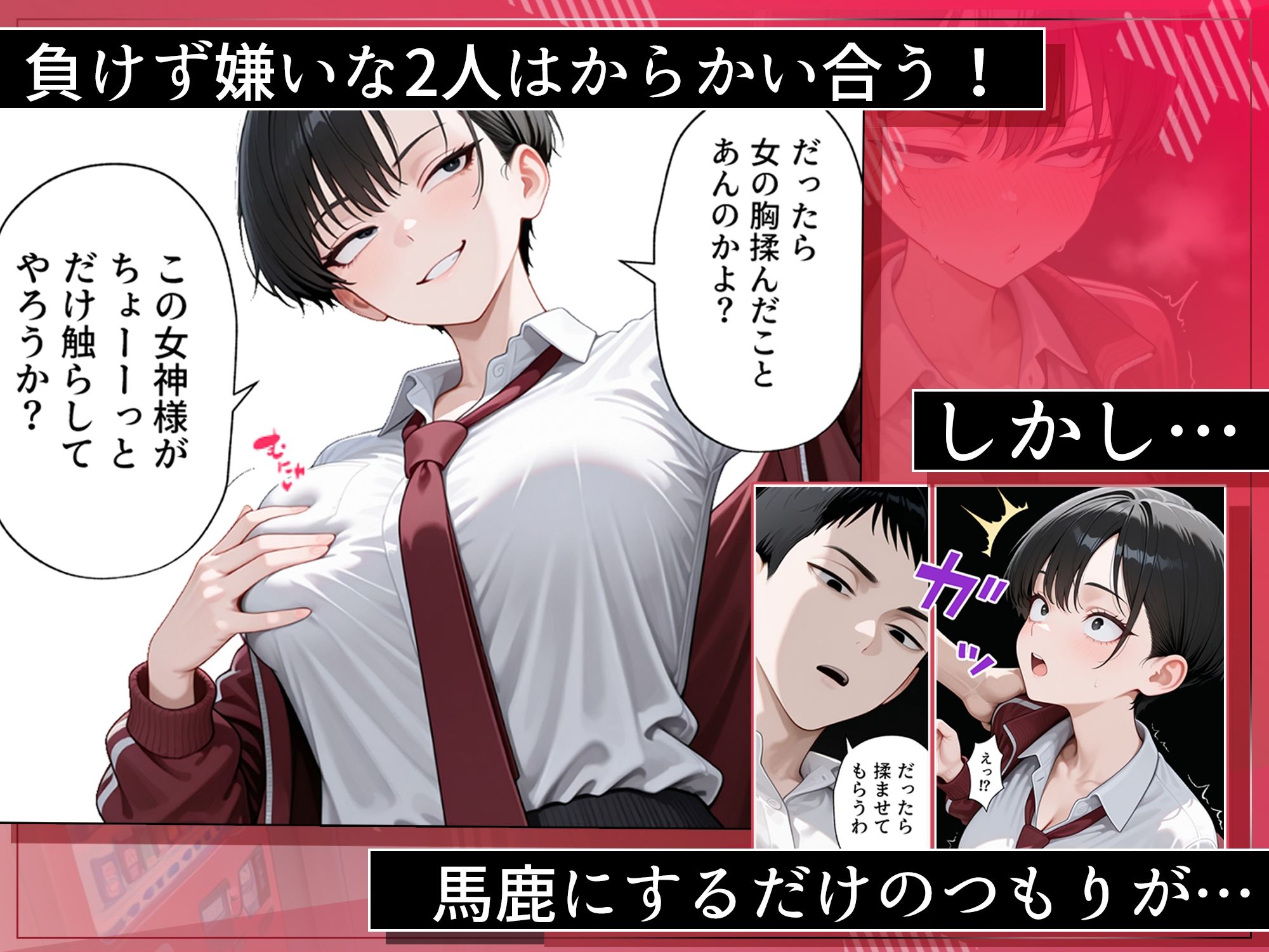 メス堕ちボーイッシュ〜負けず嫌いな幼馴染に女の快楽を教えてあげた〜_2