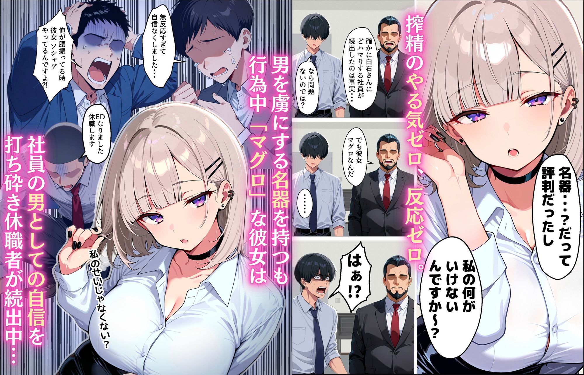 新卒のダウナーギャルが「だる…」って言いながら搾精してくれる話_2